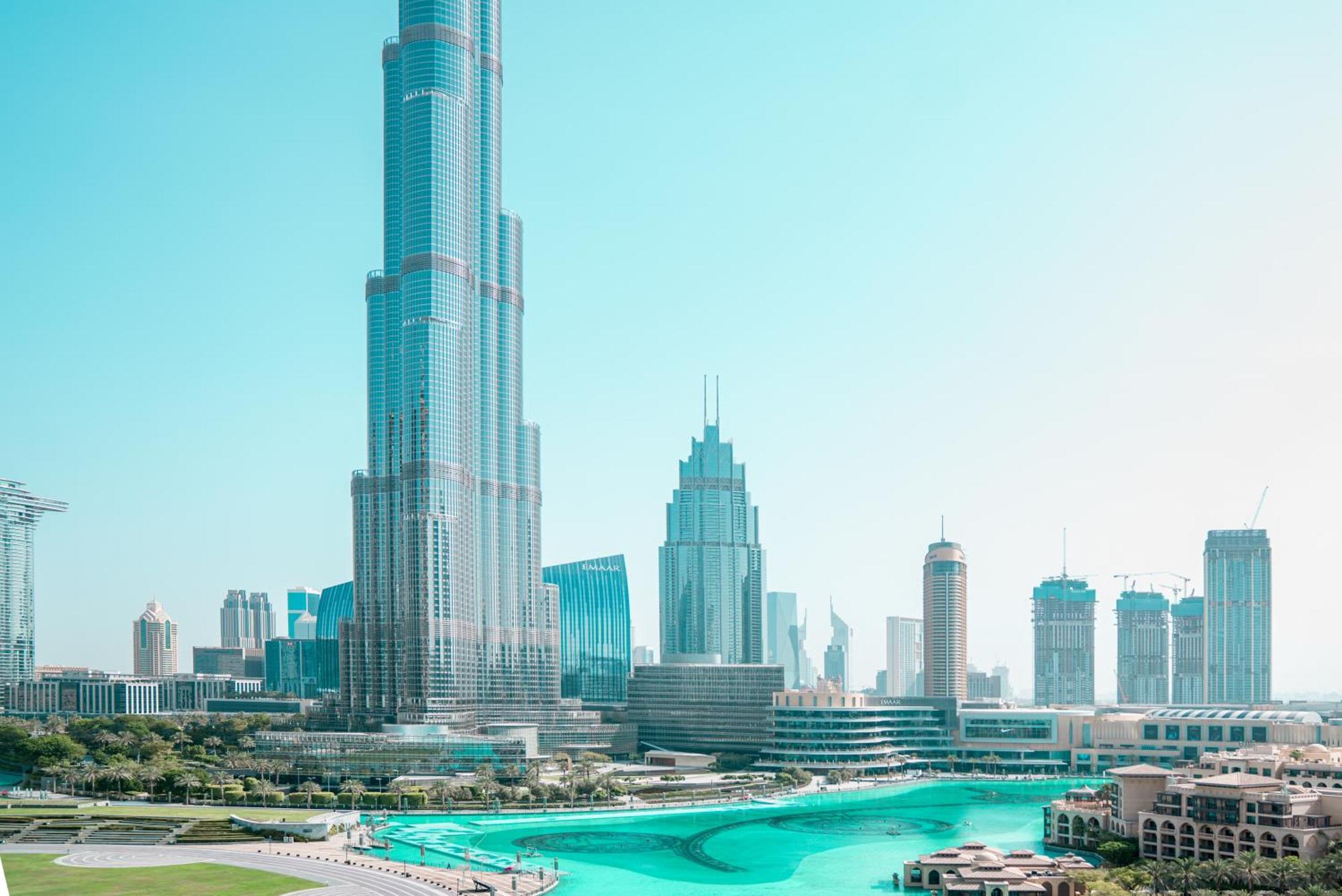 Elite Royal Apartment - Full Burj Khalifa & Fountain View - Pearl Dubai Eksteriør bilde